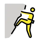 Man Climbing SVG Icon